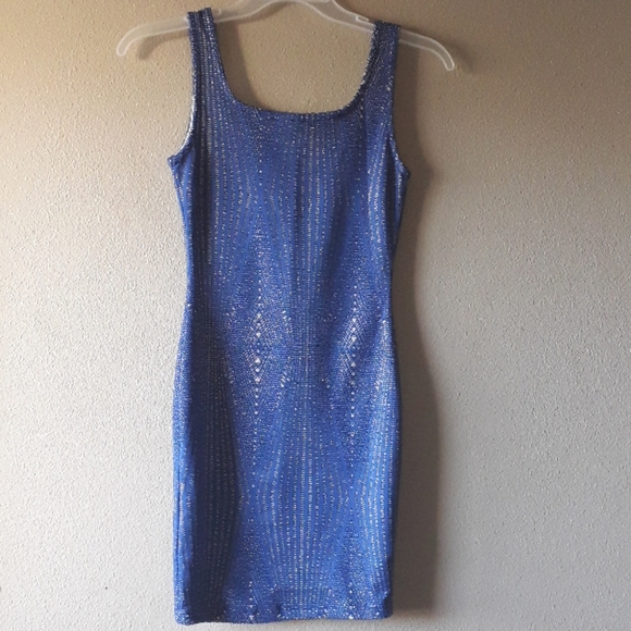 NWOT Haute Monde Shimmery Pencil Dress - Picture 3 of 7